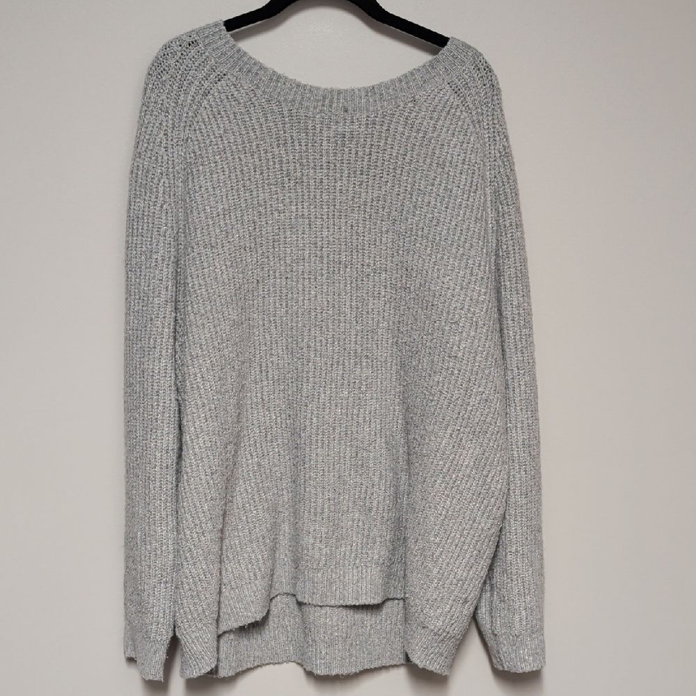 BP Gray Women's Crew Neck Sweater
